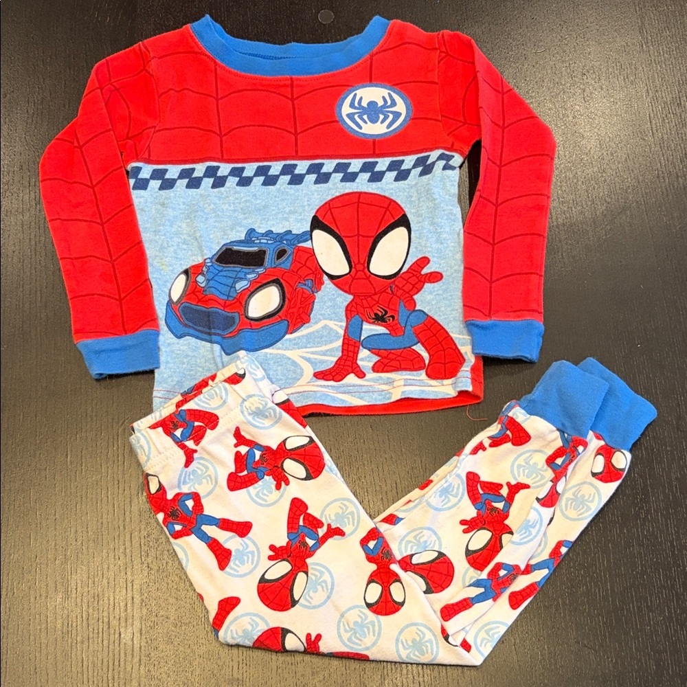Marvel Spider-Man Kids Pajama Set Size 3T